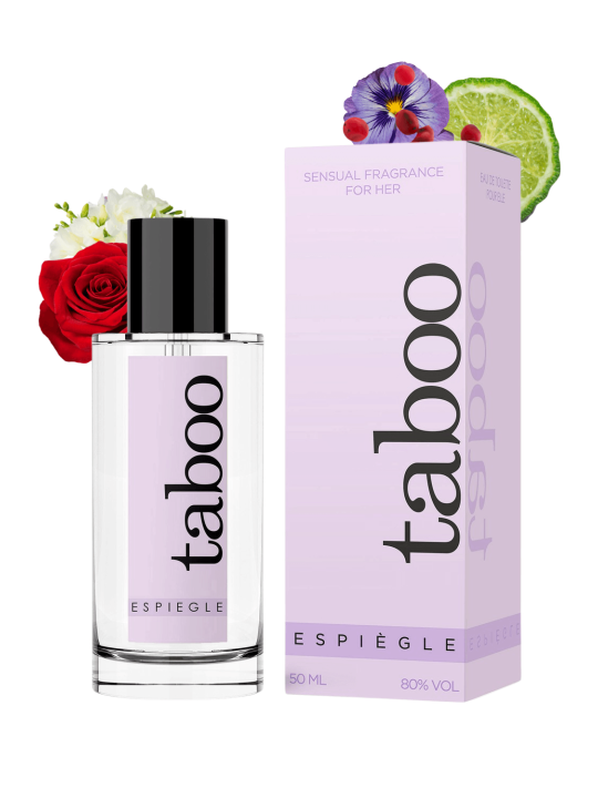 TABOO ESPIÈGLE Eau de Toilette de Séduction pour Femme 50 ml - RUF