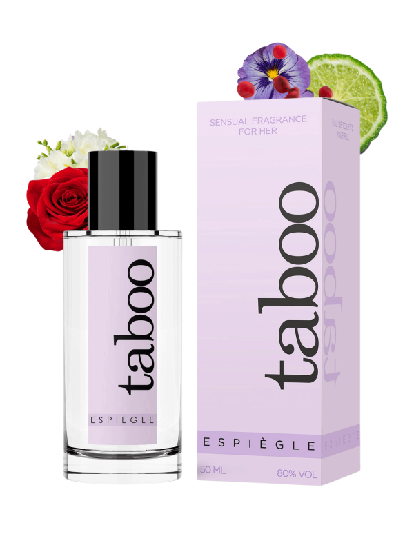 TABOO ESPIÈGLE Eau de Toilette de Séduction pour Femme 50 ml - RUF