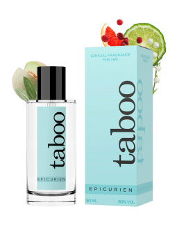 TABOO ÉPICURIEN Eau de Toilette de Séduction pour Homme 50ml - RUF