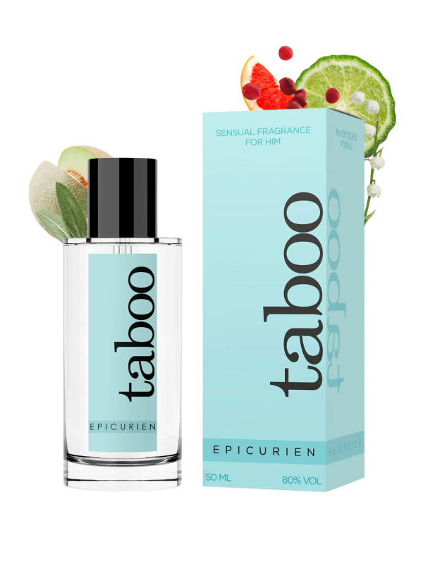 TABOO ÉPICURIEN Eau de Toilette de Séduction pour Homme 50ml - RUF