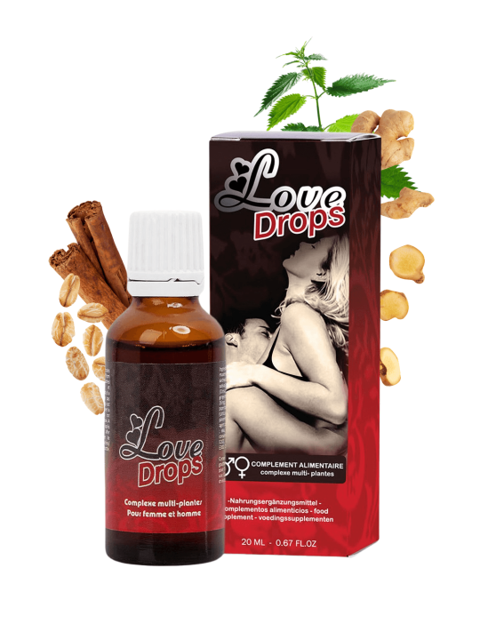 LOVE DROPS Complément Alimentaire pour Couple 20 ml - RUF