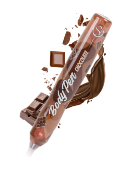 Stylo corporel bodypaint comestible chocolat - SP6268