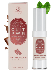 Baume stimulant chauffant pour clitoris Menthe Chocolat 15ml - SP3719