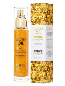 Huile sèche pailletée corps et cheveux 50ml - CC805009
